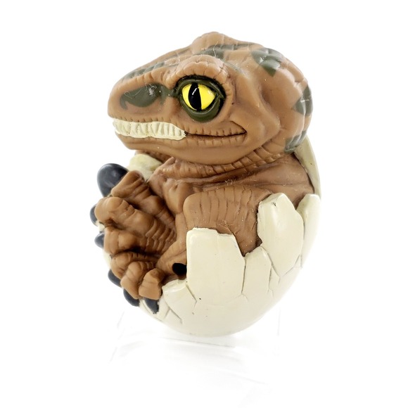 Vintage Jurassic Park Lost World Gurglin Dino Eggz Velociraptor 1997 4Kidz - Picture 2 of 5